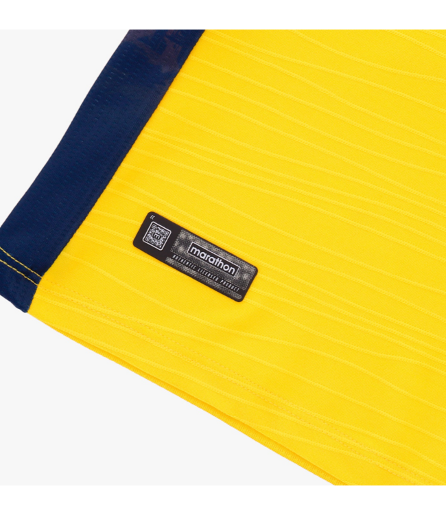 Marathon Marathon Ecuador 2026 Authentic Home Jersey - Bright Yellow/Dark Navy
