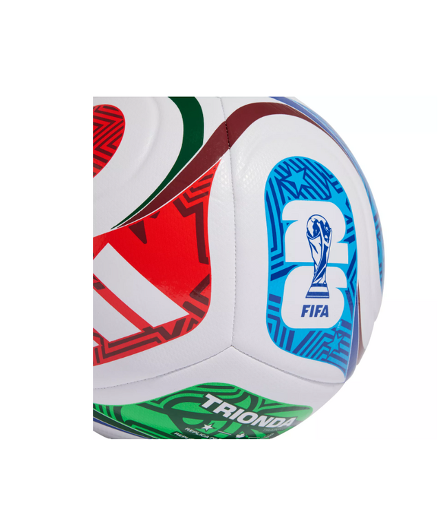 adidas adidas FIFA World Cup 2026 Trionda Training Soccer Ball - White/Royal Blue/Solar Blue/Red