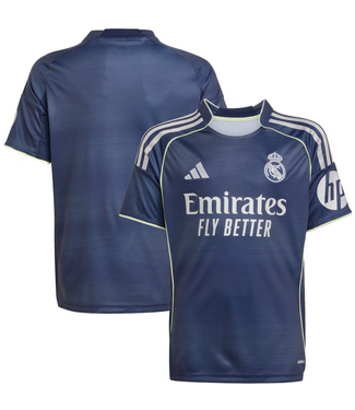 adidas adidas Youth Real Madrid 2025 - 26 Away Jersey - Legend Ink