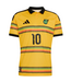 adidas adidas Jamaica World Cup 2026 Marley 10 Home Jersey - Bold Gold