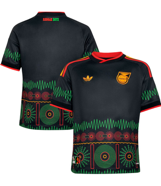 adidas adidas Youth Jamaica World Cup 2026 BM Away Jersey - Black