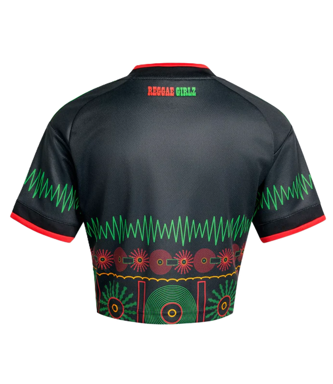 adidas adidas  Womens Jamaica World Cup 2026 BM Crop Top Away Jersey - Black