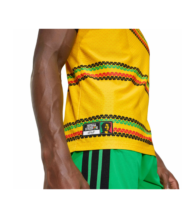 adidas adidas Jamaica World Cup 2026 BM Authentic Home Jersey - Bold Gold