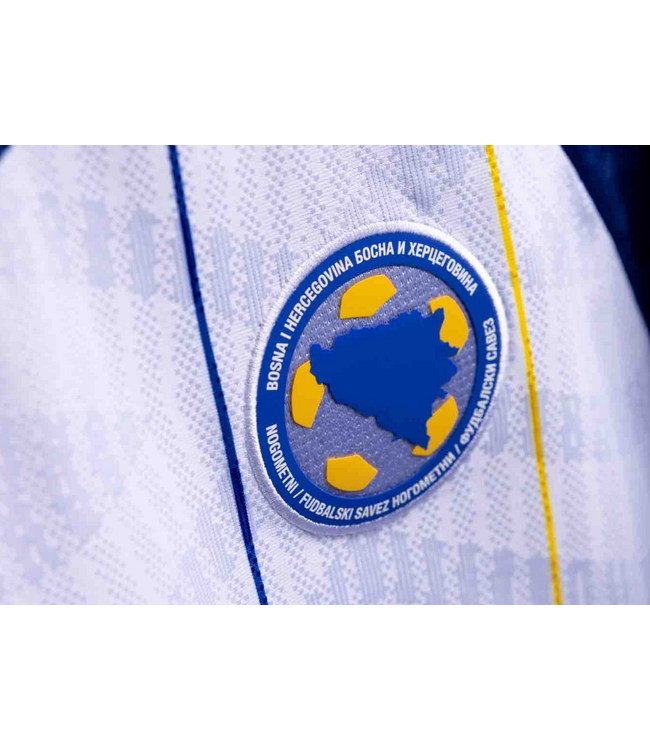 Kelme Kelme Bosnia & Herzegovina WC World Cup 2026 Authentic Away Jersey - White/Navy Blue