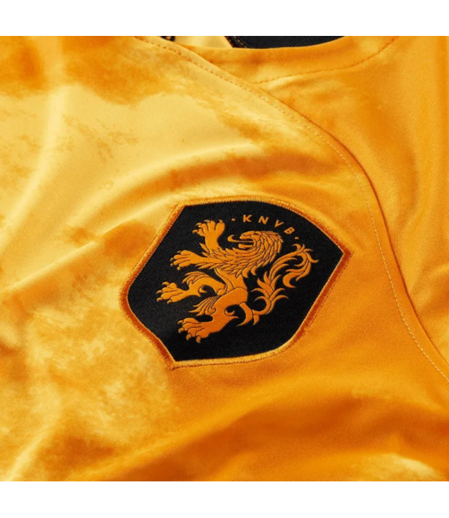Nike Nike Netherlands / Holland WC World Cup 2022 Womens HomeJersey - Laser Orange/Black