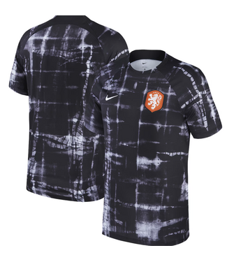 Nike Nike Netherlands - Holland WWC 2023 Womens Dri-Fit Prematch Training Jersey-Black