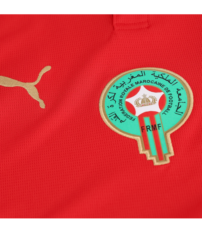 Puma Puma Morocco WC World Cup 2026 Home Jersey - Fast Red/Victory Gold