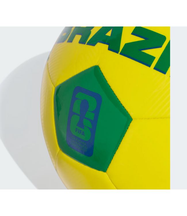 adidas adidas Brazil FIFA World Cup 2026 Licensed Soccer Ball - Bright Yellow/Royal Blue/Team Green