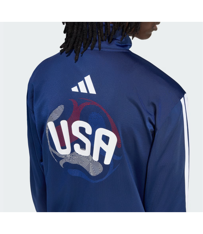 adidas adidas USA United States WC World Cup 2026 OLP Track Jacket - Navy Blue