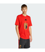 adidas adidas Belgium WC World Cup 2026 DNA Graphic Tee Shirt - Red