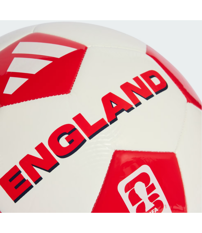 adidas adidas England FIFA World Cup 2026 Licensed Soccer Ball - White/Vivid Red/Navy Blue