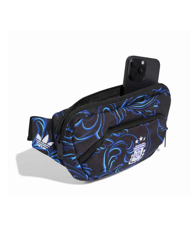 adidas adidas Argentina WC World Cup 2026 Waist Bag - Black/Lucid Blue