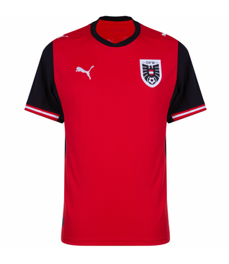 Puma Puma Austria WC World Cup 2026 Home Jersey - Red/Black