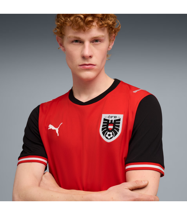 Puma Puma Austria WC World Cup 2026 Home Jersey - Red/Black
