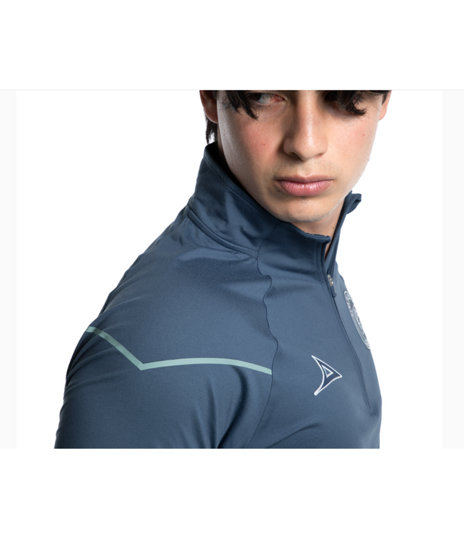Pirma Pirma Cruz Azul 2026 -27 Quarter Zip Training Top - Steel Blue