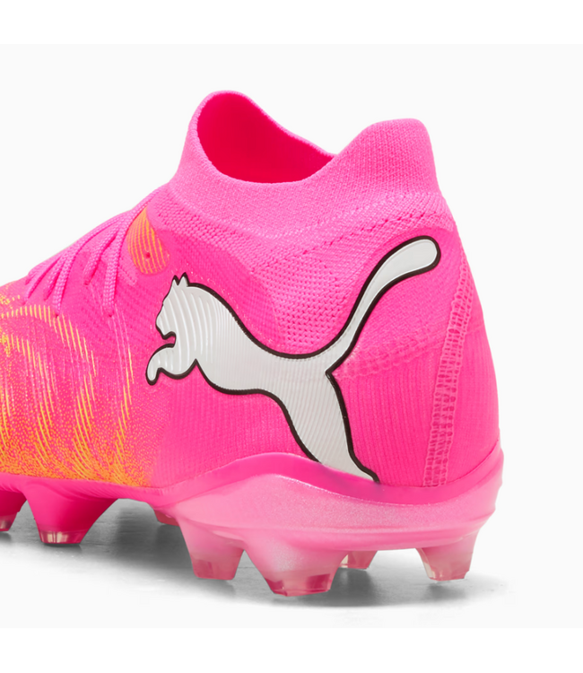 Puma Puma Future 9 Match WC 2026 FG/AG Soccer Shoes - Poison Pink/Sun Stream/Bright Aqua/White
