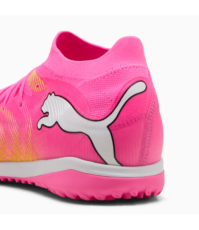 Puma Puma Future 9 Match WC 2026 TT Turf Soccer Shoes - Poison Pink/Sun Stream/Bright Aqua/White