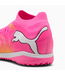 Puma Puma Future 9 Match WC 2026 TT Turf Soccer Shoes - Poison Pink/Sun Stream/Bright Aqua/White