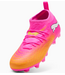Puma Puma Jr Future 9 Match WC 2026 FG/AG Soccer Shoes -Poison Pink/Sun Stream/Bright Aqua/White Hero Blue/White/Sunset Pink