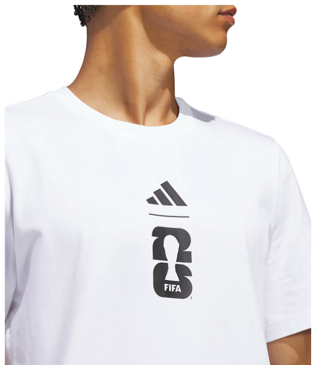 adidas adidas FIFA World Cup 2026 Match Ball Graphic Shirt - White
