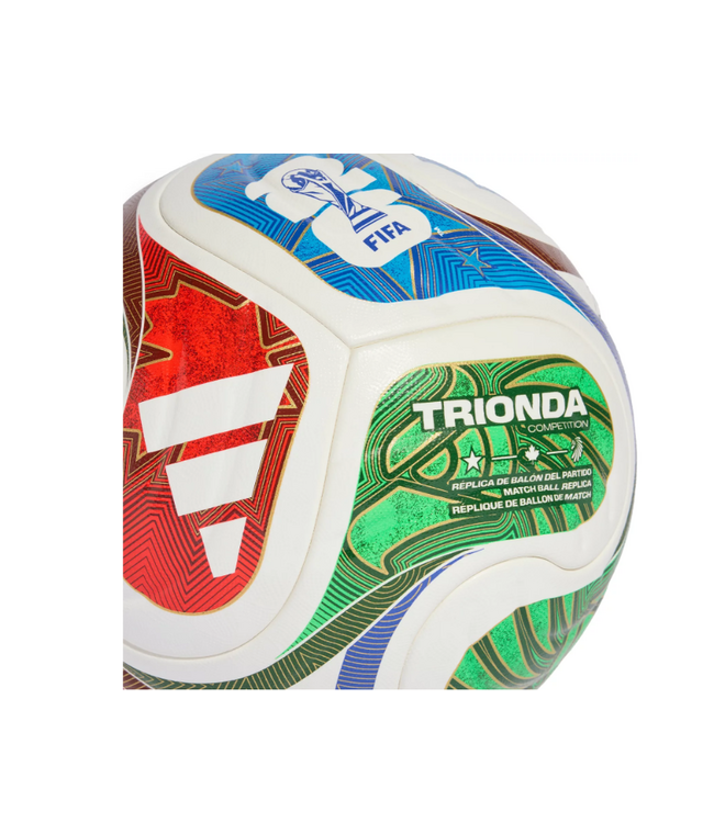 adidas adidas FIFA World Cup 2026 Trionda FIFA Quality Competition Soccer Ball - White/Solar Blue/Red/Royal