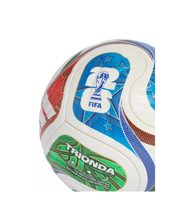 adidas adidas FIFA World Cup 2026 Trionda FIFA Quality Competition Soccer Ball - White/Solar Blue/Red/Royal