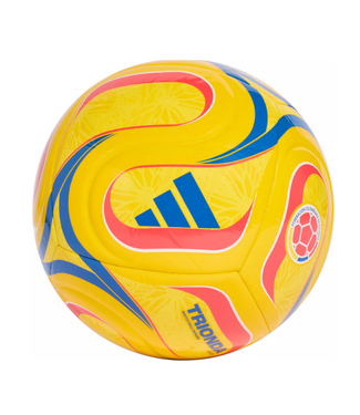 adidas adidas Colombia FIFA World Cup 2026 Trionda Club Soccer Ball - Yellow/Semi Lucid Red/Glory Blue
