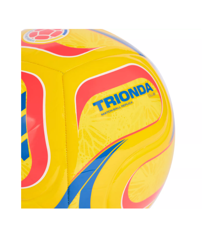 adidas adidas Colombia FIFA World Cup 2026 Trionda Club Soccer Ball - Yellow/Semi Lucid Red/Glory Blue