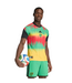 adidas adidas Jamaica World Cup 2026 Marley Prematch Jersey - Bold Gold/Vivid Green/Pure Ruby