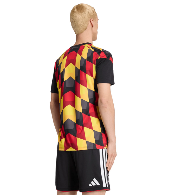 adidas adidas Germany WC World Cup 2026 Prematch Training Jersey - Black/Yellow/Red