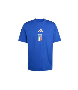 adidas adidas Italy WC World Cup 2026 DNA Fan SS Tee Shirt - Bold Blue