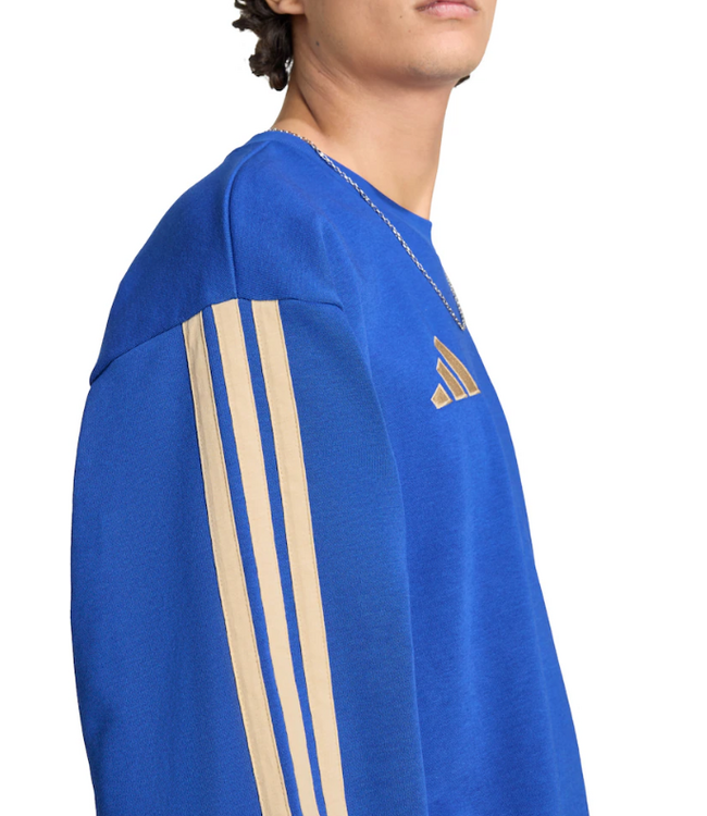 adidas adidas Italy World Cup 2026 DNA Crew Sweatshirt- Bold Blue