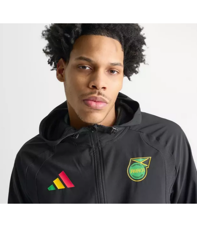 adidas adidas Jamaica World Cup 2026 Bob Marley Tiro Windbreaker - Black