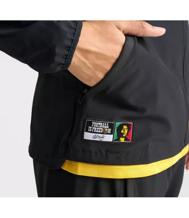 adidas adidas Jamaica World Cup 2026 Bob Marley Tiro Windbreaker - Black