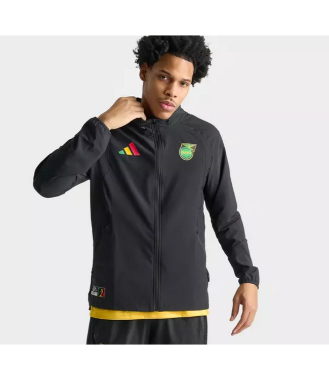 adidas adidas Jamaica World Cup 2026 Bob Marley Tiro Windbreaker - Black