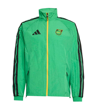 adidas adidas Jamaica World Cup 2026 Bob Marley Home Anthem Jacket - Vivid Green