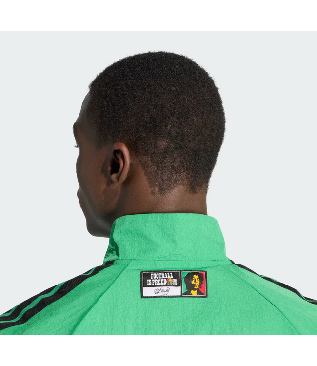 adidas adidas Jamaica World Cup 2026 Bob Marley Home Anthem Jacket - Vivid Green