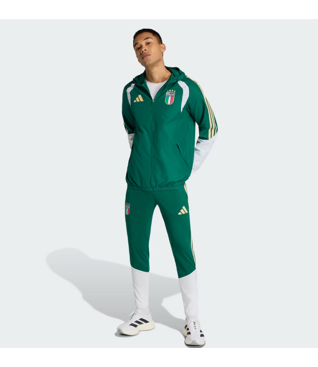 adidas adidas Italy WC World Cup 2026 Tiro All Weather Jacket - Collegiate Green
