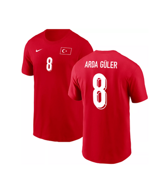 Nike Nike Arda Guler Turkiye WC World Cup 2026 Hero Shirt - Red