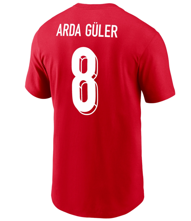 Nike Nike Arda Guler Turkiye WC World Cup 2026 Hero Shirt - Red
