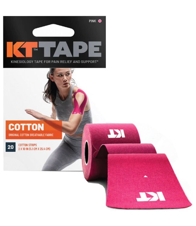 GearX Pro KT Tape Cotton 20 Strip 10" Precut