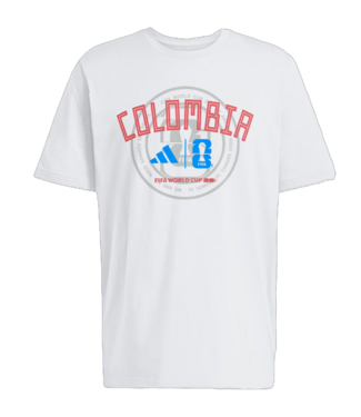 adidas adidas Official FIFA World Cup 2026 Colombia Graphic Tee Shirt - White