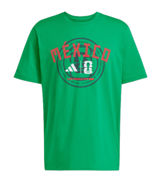 adidas adidas Official FIFA World Cup 2026 Mexico Graphic Tee Shirt - Green