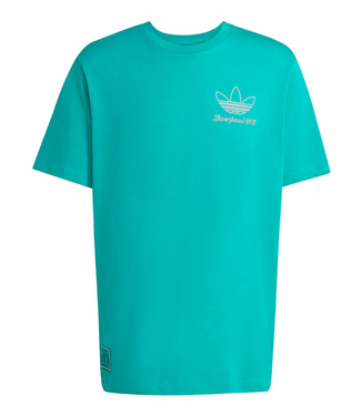 adidas adidas Liverpool 2025 - 26 Terrace Icon Graphic Tee Shirt - Teal Green