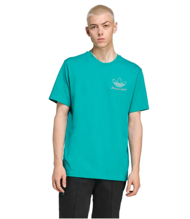 adidas adidas Liverpool 2025 - 26 Terrace Icon Graphic Tee Shirt - Teal Green