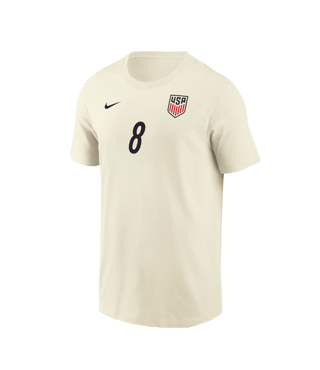 Nike Nike Weston McKennie USA United States WC World Cup 2026 Hero Shirt - Off White