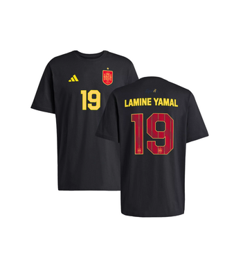 adidas adidas Lamine Yamal Spain WC World Cup 2026 Hero Shirt - Black
