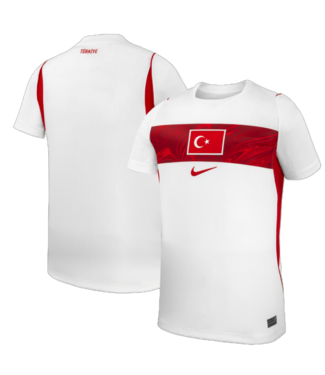 Nike Nike Youth Turkey WC 2026 World Cup Home Jersey - White/Sport Red/Obsidia