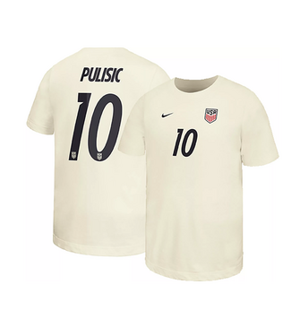 Nike Nike Youth Christian Pulisic USA United States WC World Cup 2026 Hero Shirt - Off White