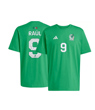 adidas adidas Raul Jimenez Mexico WC World Cup 2026 Hero Shirt - Green